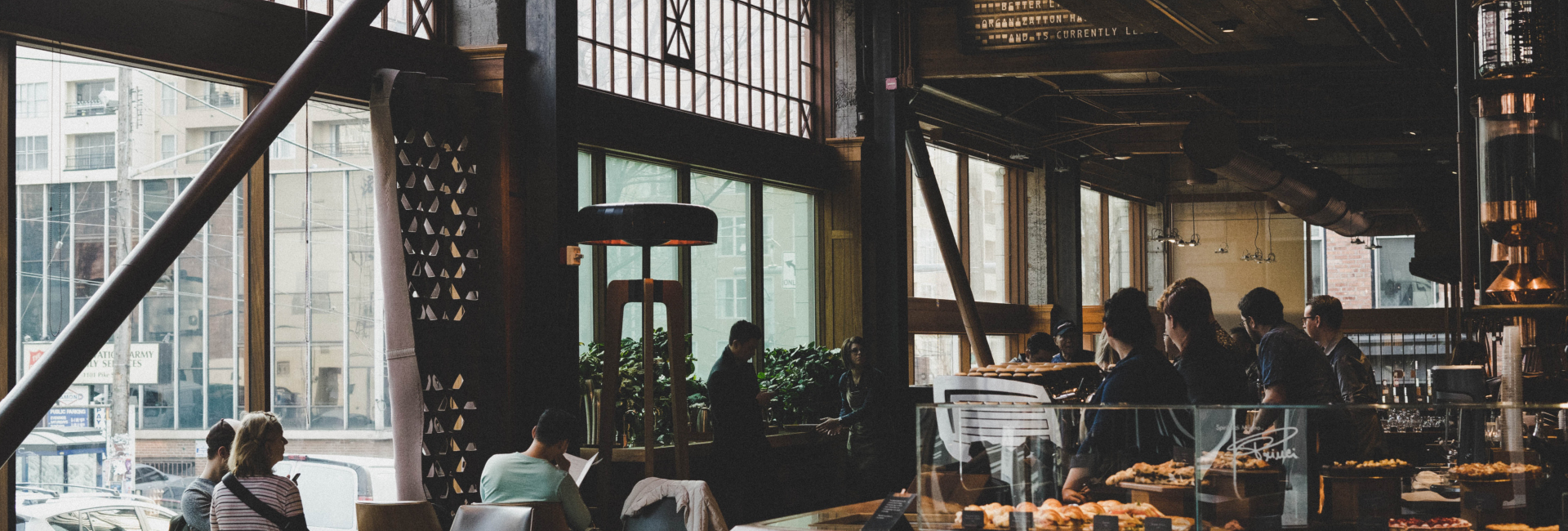 デザインカフェ　店内の様子